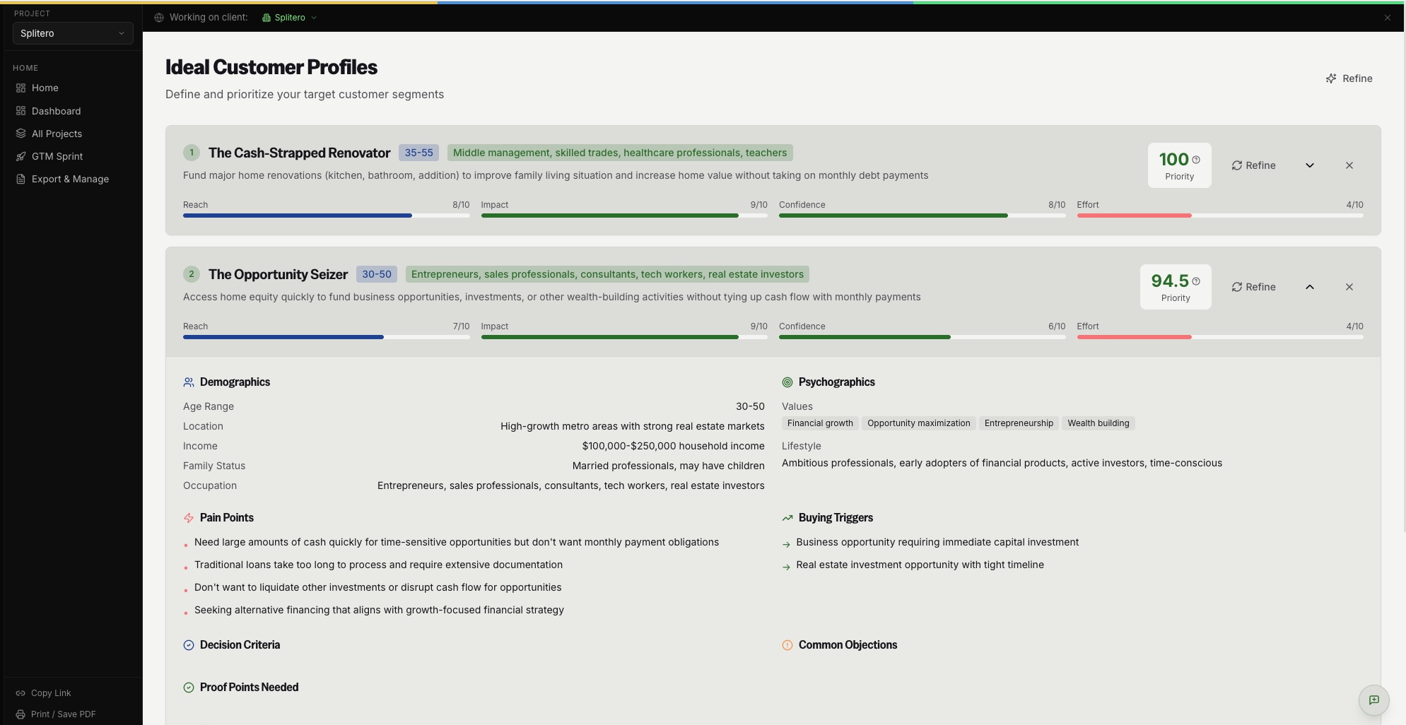 Fiat Studio — Ideal Customer Profiles